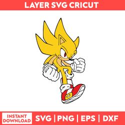 Sonic svg, Sonic The Hedgehog SVG, Hedgehog Svg, Sonic Face Svg, cartoon svg, Instant Download 31
