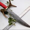 damascussteelcustomhandmadehuntingknifebowie16inchwoodenhandlepng