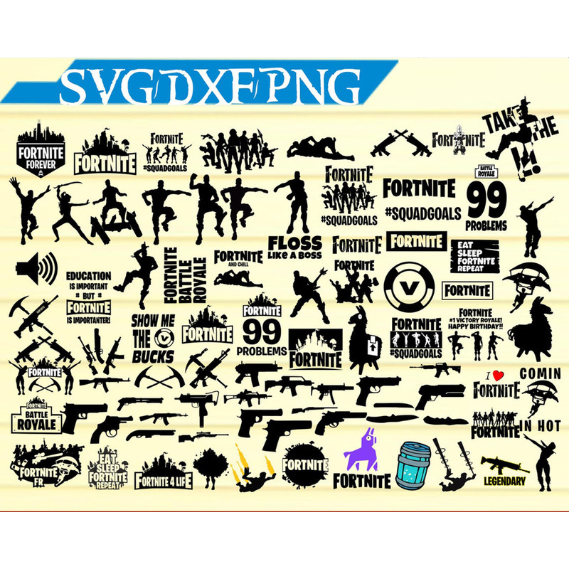 Fortnight Bundle svg,3000+ files Fortnite (5).jpg