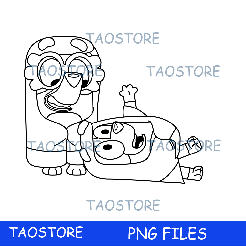 BLUEY characters Cartoon,Birthday Party Digital, PNG, png files for sublimation, BL69.jpeg