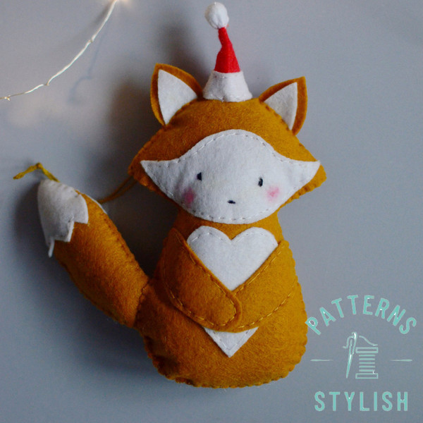 Felt-sewing-tutirial-fox