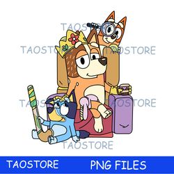 BLUEY characters Cartoon,Birthday Party Digital, PNG, png files for sublimation, BL91