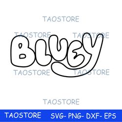 Bluey SVG , Bluey Cut Files for Cricut,  Bluey,  Bluey PNG, Bluey Layered Svg, Bluey Birthday Svg, BL05