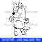 Bluey SVG , Bluey Cut Files for Cricut, Bluey, Bluey PNG, Bluey Layered Svg, Bluey Birthday Svg, BL11.jpeg