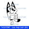 Bluey SVG , Bluey Cut Files for Cricut, Bluey, Bluey PNG, Bluey Layered Svg, Bluey Birthday Svg, BL17.jpeg
