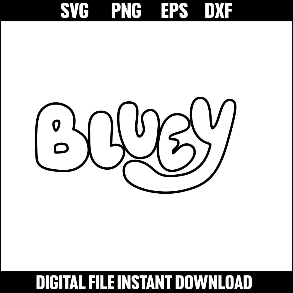 Bluey SVG,Bluey Font, logo Bluey, cartoon svg, Layer cut ver 05.jpeg