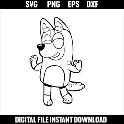 bluey svg,bluey font, logo bluey, cartoon svg, layer cut ver 11