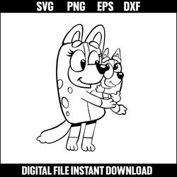 bluey svg,bluey font, logo bluey, cartoon svg, layer cut ver 14