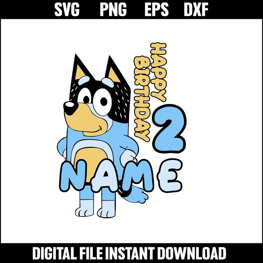 Bluey SVG,Bluey Font, logo Bluey, cartoon svg, Layer cut ver 22.jpeg