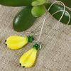 yellow-glass-banana-earrings-tropical-fruit-vegan-earrings-jewelry