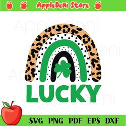 shamrock svg, st patricks day svg, lucky svg, rainbow svg, lucky me svg