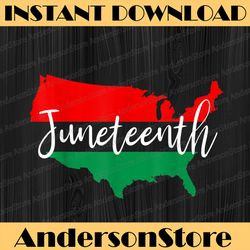 juneteenth celebrate black freedom usa map black history, black power, black woman, since 1865 png sublimation