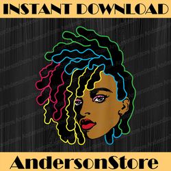 black woman african afro hair cool black history month black history, black power, black woman, since 1865 png