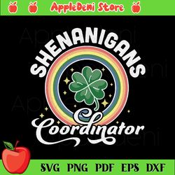 shenanigans coordinator st patrick's day svg