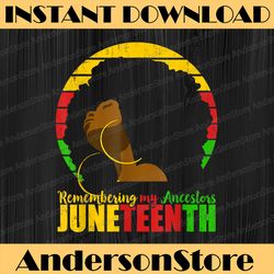 remembering my ancestors juneteenth black freedom 1865 black history, black power, black woman, since 1865 png