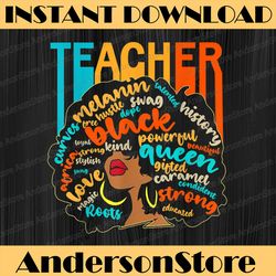 black teacher educator magic africa proud history blm, freedom, black woman, since 1865 png sublimation