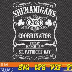 shenanigans coordinator 2023 - st. patrick's day men & women t-shirt