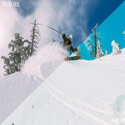 winter sports mobile & desktop presets