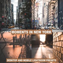 moments in new york mobile & desktop presets