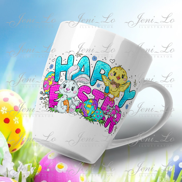 Cute Easter for kids Sublimation
