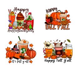 thanksgiving coffee fall bundle png, thanksgiving coffee png