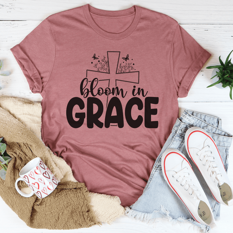 Bloom In Grace Tee