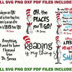dr seuss svg bundle 8 , dr seuss svg, dr seuss gift, dr seuss birthday, dr seuss print, dr seuss poster, thing one thing
