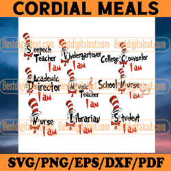 dr seuss svg bundle, dr seuss svg, cat in the hat svg, read across america, dr seuss quotes, college counselor svg, coun