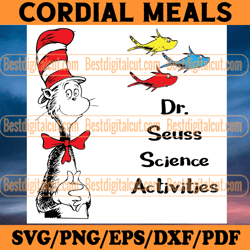dr seuss science activities svg, dr seuss svg, cat in the hat svg, 1 fish 2 fish red fish blue fish svg, dr seuss quotes