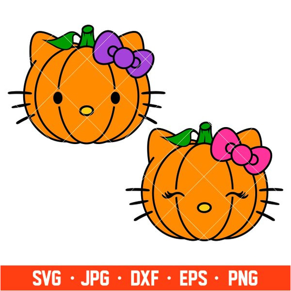 Hello Kitty Pumpkin Templates Printable