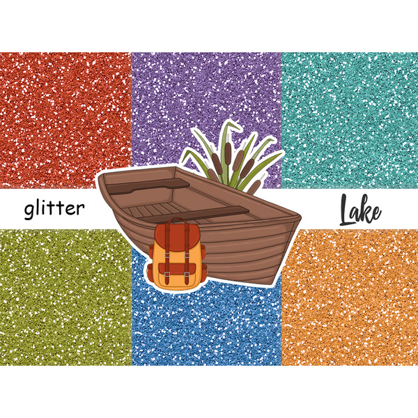 Bright red sparkle of digital glitter for crafting, planner stickers and travel cards. Glitter textures in orange, purple, aquamarine, green and blue for digita