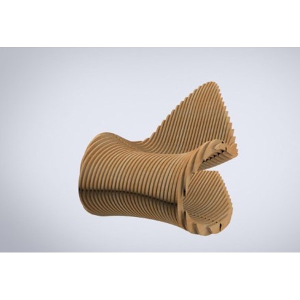Digital Template Cnc Router Files Cnc Chair Files for Wood L | Inspire ...