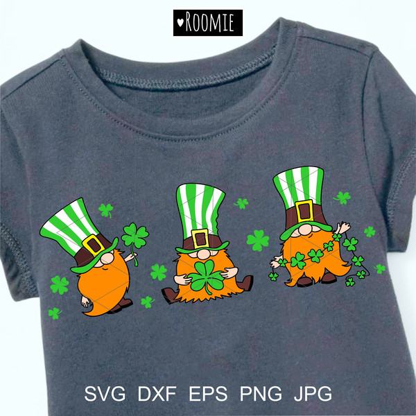 St Patricks Day Gnomes design shirt sublimation.jpg