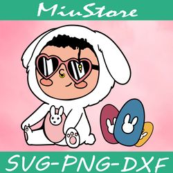 baby benito svg, bad bunny easter svg,png,dxf,clipart,cricut