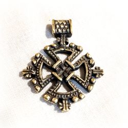 Handmade brass cross necklace pendant,handmade cross jewelry charm,handmade ukraine cross jewellery,for jewelry making,
