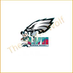Mickey Philadelphia Eagles Super Bowl LVII champions Png