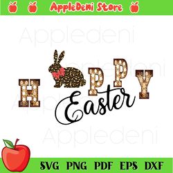 happy easter bunny svg