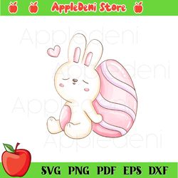 watercolor easter bunny bundle svg