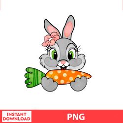 Easter Bunny Pink Carrot Easter Png, Easter Bunny Png, Easter Kids, Easter Character , Easter Bundle Png, Digital file