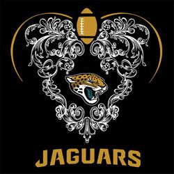 Love Jaguars Svg, NFL Svg, Cricut File, Clipart, Jacksonville Jaguars Svg, Football Svg, Sport Svg, Love Football Svg, H