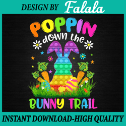 happy easter day png, poppin down the bunny trail png, bunny easter png, easter png, digital download