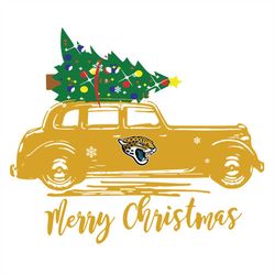 Truck Christmas Jaguars Svg, NFL Svg, Cricut File, Clipart, Jacksonville Jaguars Svg, Football Svg, Sport Svg, Love Foot