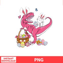 Dino Prehistoric Day Png,Easter Bunny Png, Easter Kids, Easter Character , Easter Bundle Png, Digital file