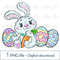 Easter bunny Eggs clipart