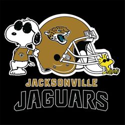 Jacksonville Jaguars Snoopy Svg, Cricut File, Clipart, Football Svg, NFL Svg, Sport Svg, Cool Svg, Love Football Svg, Pn
