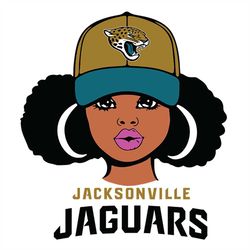 Jacksonville Jaguars Black Girl Love Svg, Cricut File, NFL Svg, Sport Svg, Football Svg, Love Svg, Black Woman Svg, Clip