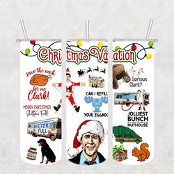 Christmas Vacation Tumbler Png, Template Sublimation Designs Download