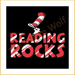 Reading Rocks Svg, The Cat In The Hat Svg, Dr Seuss Svg, Dr. Seuss Svg, Thing One Svg, Thing Two Svg, Fish One Svg, Fish