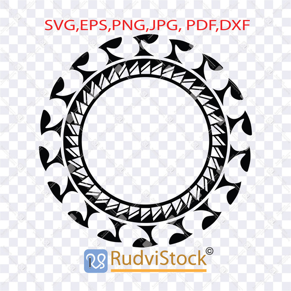 Polynesian pattern circle frame.jpg
