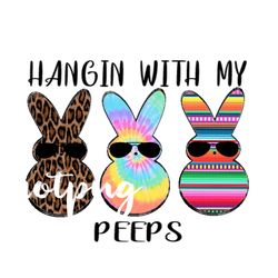 My Peeps Easter Digital Download, PNG Easter Peeps Sublimation Art, Easter Bunnys PNG